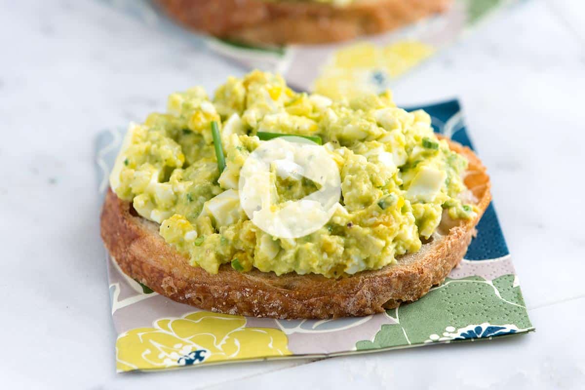 Easy Avocado Egg Salad