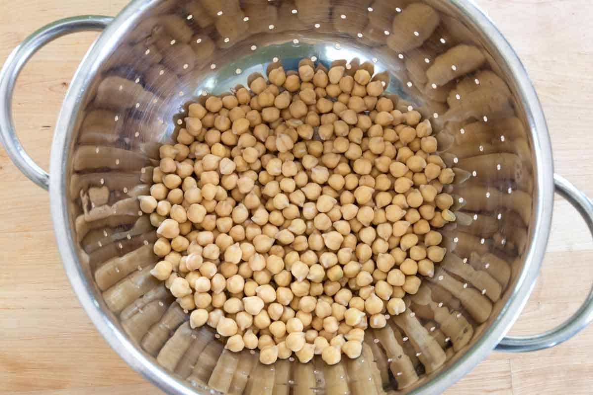 How to Cook the Soaked Chickpeas