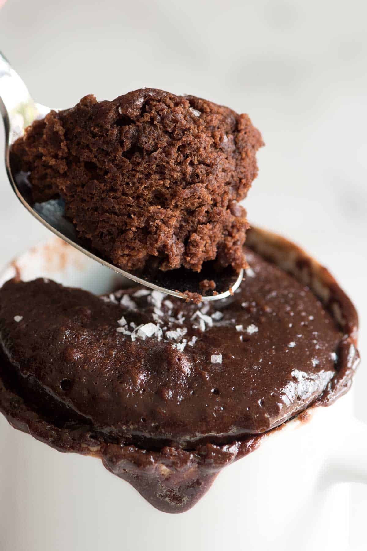 Chocolate Brownie Quick Fix: How to Make a Brownie in a Mug Brownie in a Mug
