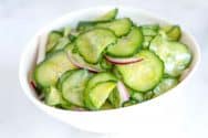 Tangy Cucumber Salad Recipe