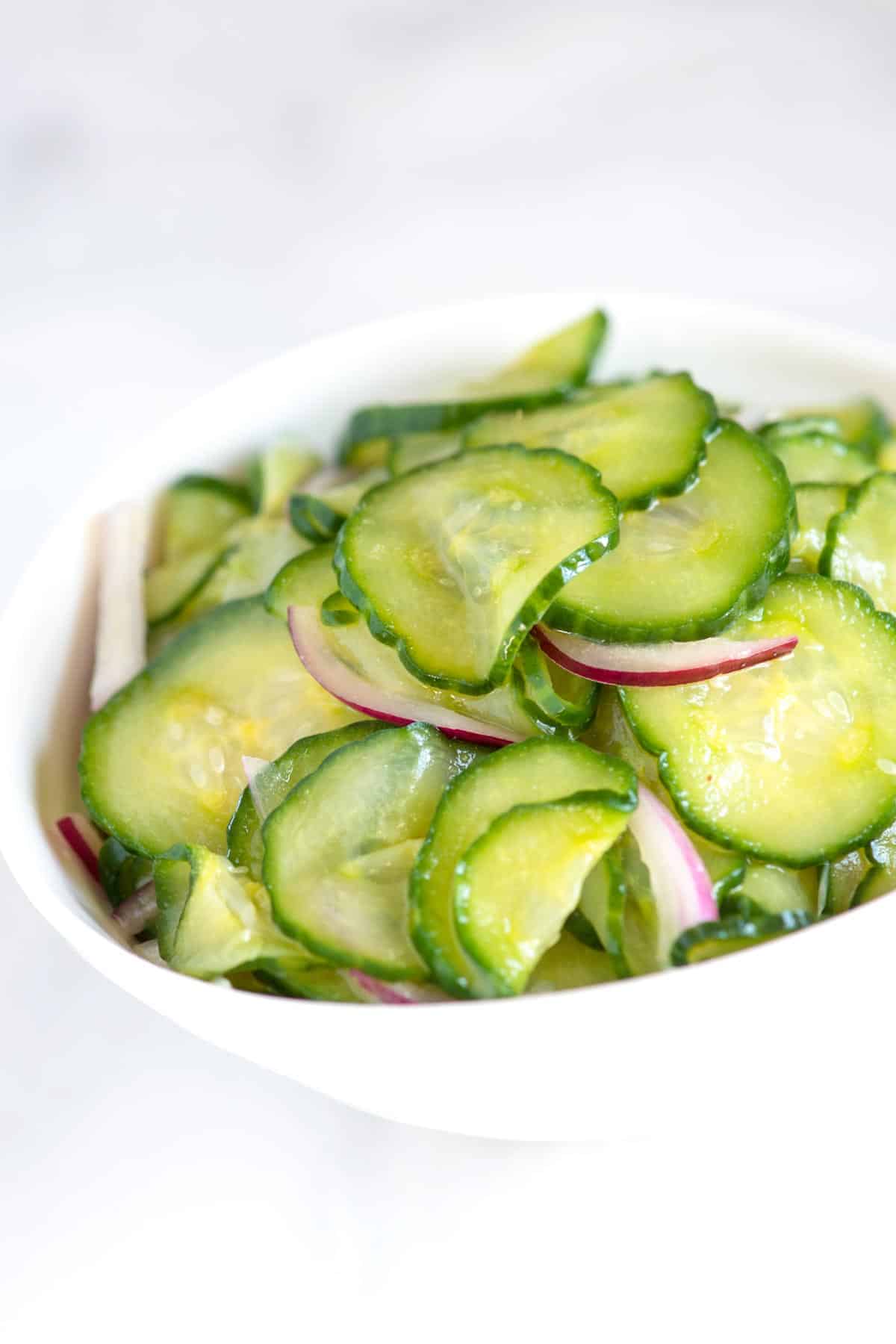 Tangy Cucumber Salad