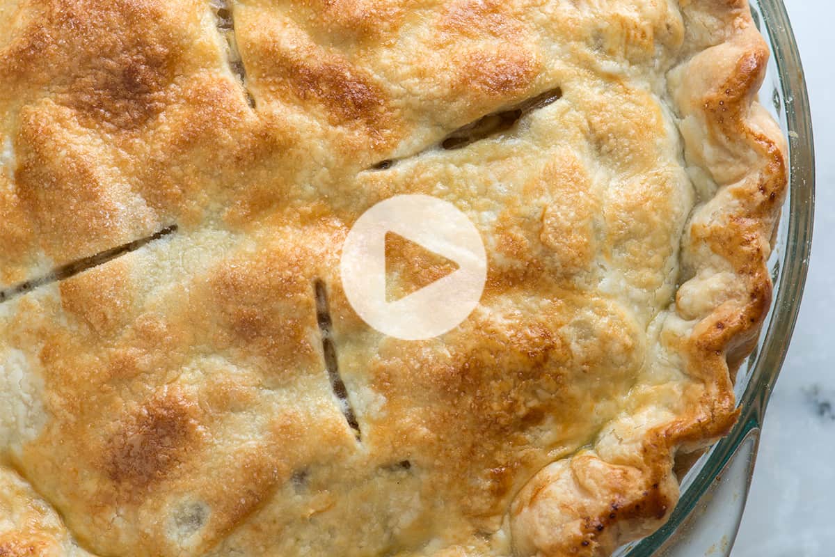 Easy All Butter Flaky Pie Crust