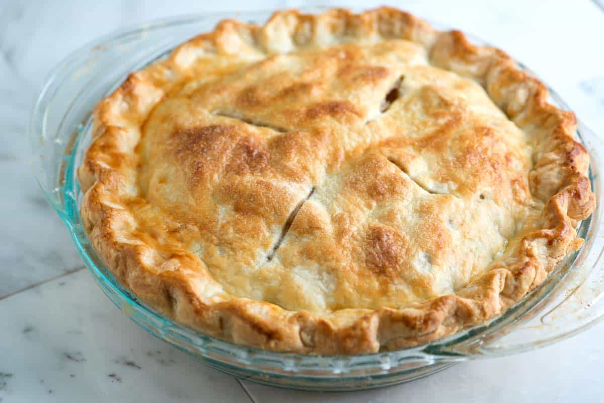 Pie made with our easy flaky pie crust recipe