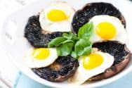 Roasted Portobello Recipe with Eggs