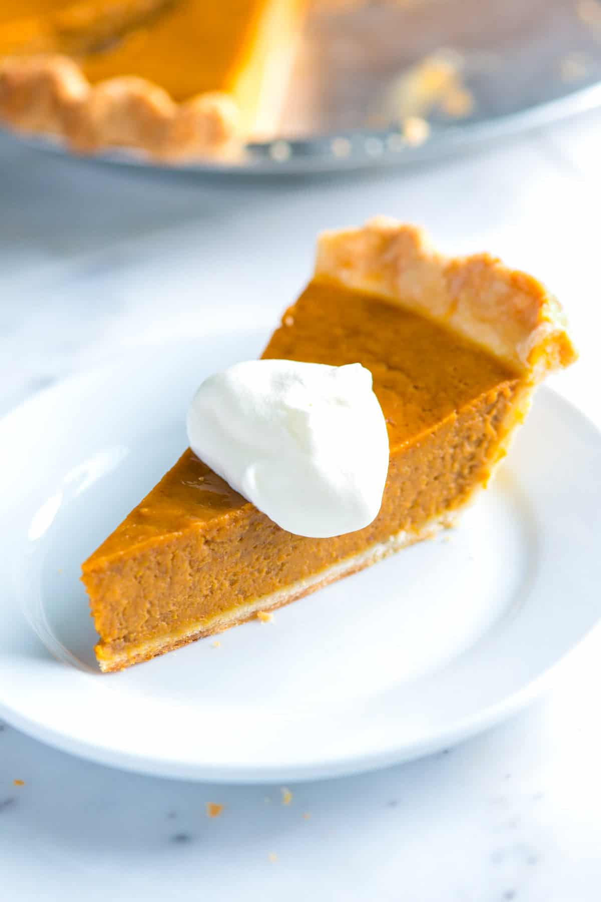 No Fail Homemade Pumpkin Pie