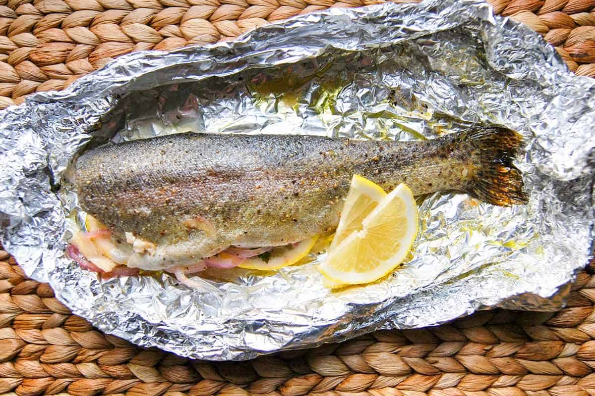 Easy Oven Baked Trout