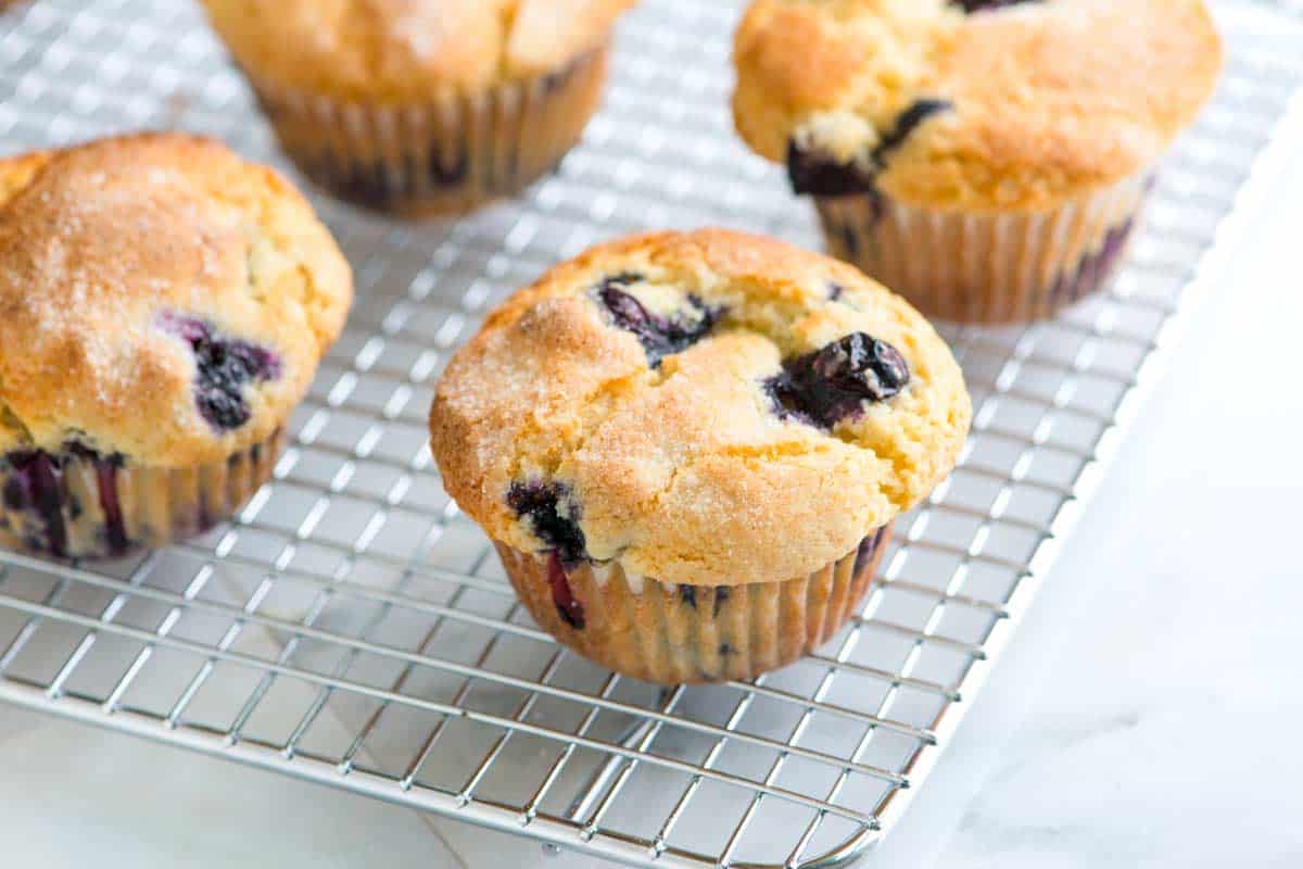 Quick and Easy Blueberry Muffins