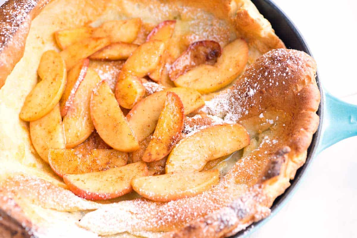Apple Dutch Baby Pancake Recipe