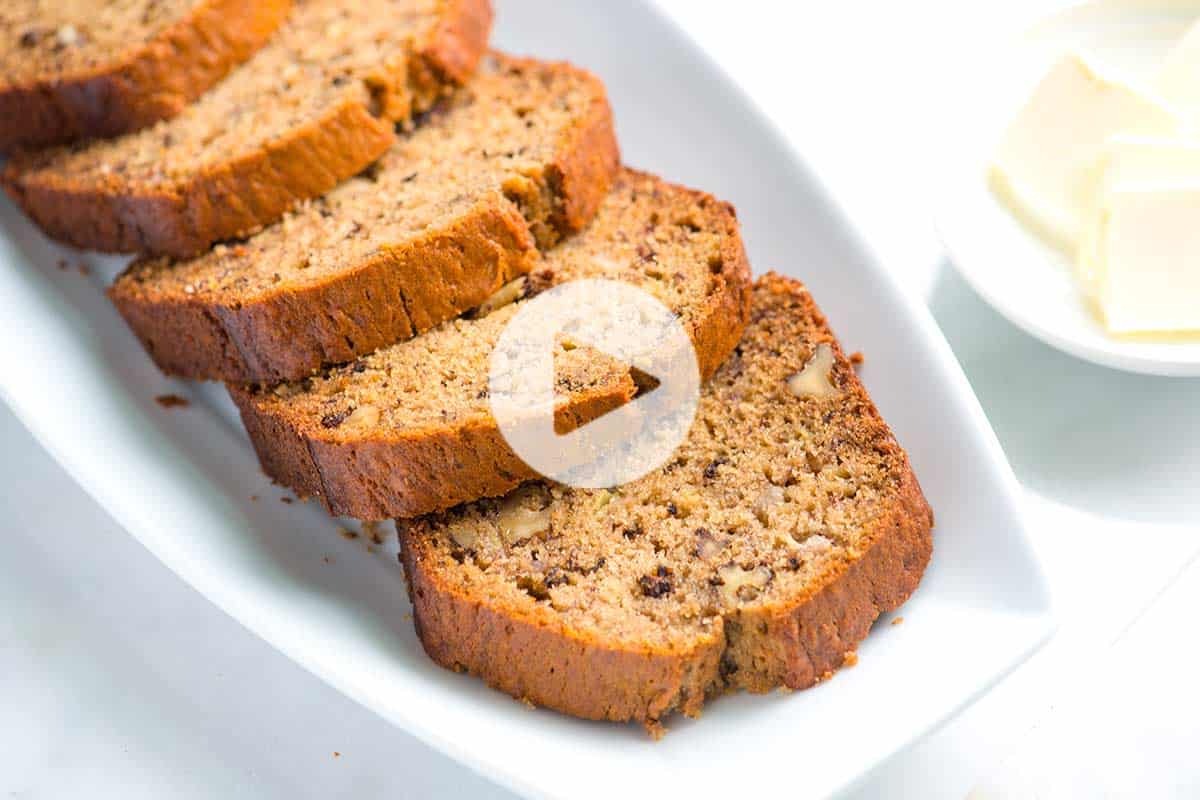 Ridiculously Easy Banana Bread