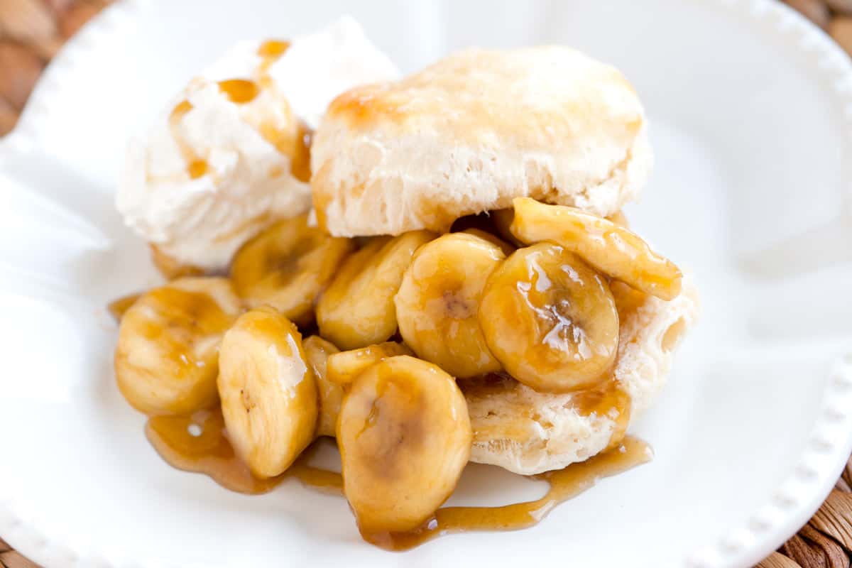 15 Minute Bananas Foster Shortcake Recipe 15 Minute Bananas Foster Shortcake Recipe