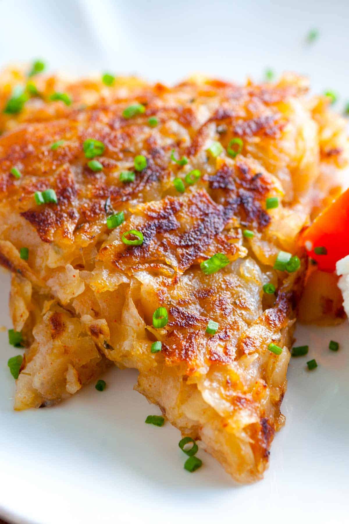 Crispy Spiced Potato Pancakes Easy Potato Pancake