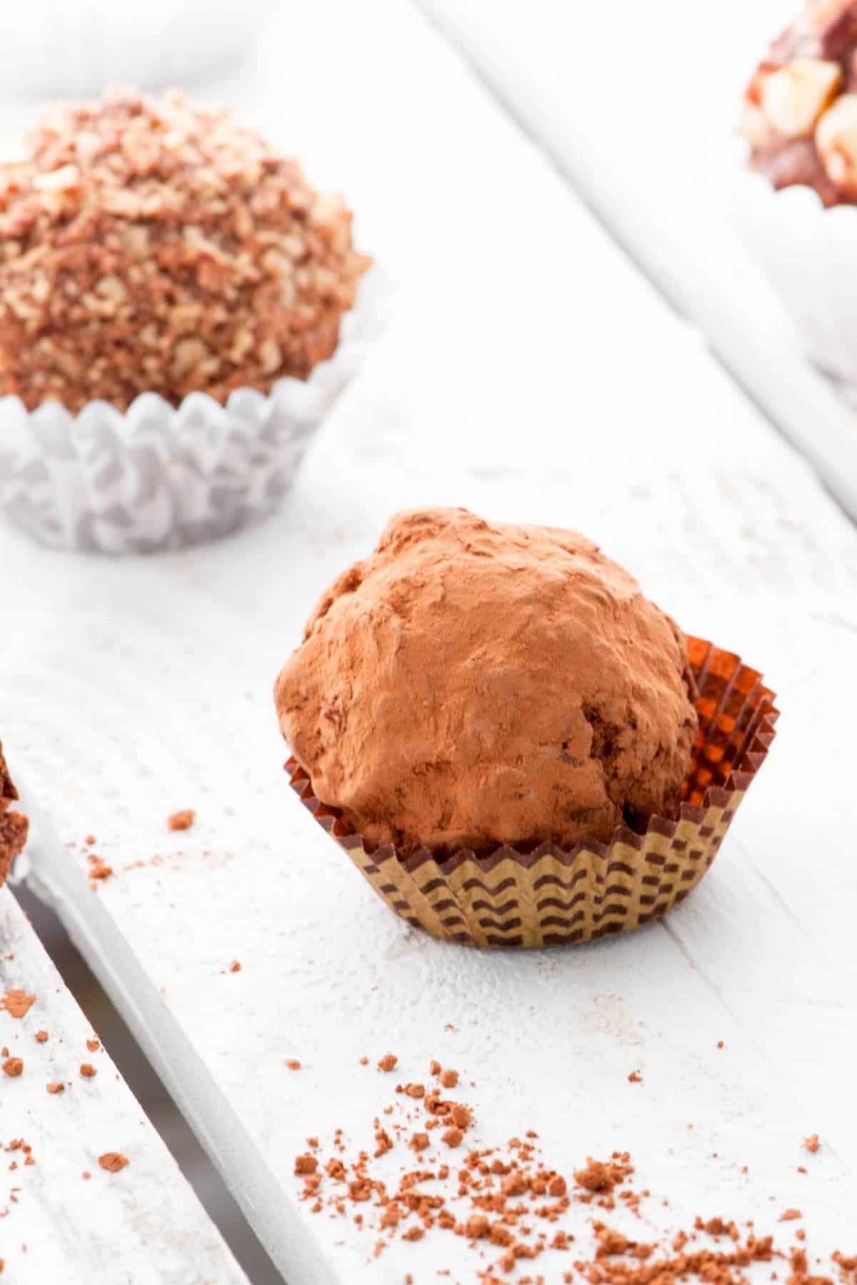 Homemade Nutella Chocolate Truffles Homemade Nutella Chocolate Truffles
