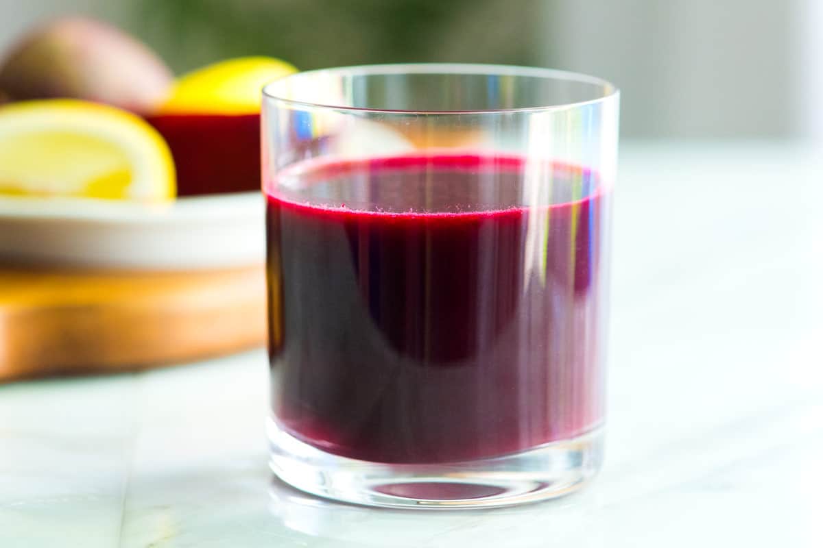 Naturally Sweet Lemon Ginger Power Beet Juice Recipe