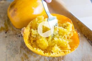 How to Cut and Cook Spaghetti Squash in the Oven or Microwave