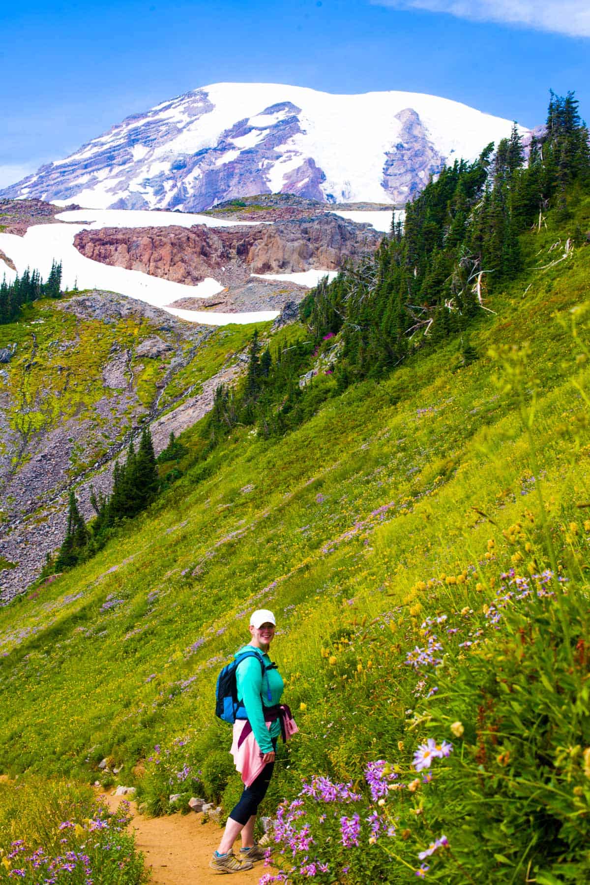 On the way down -- Skyline Trail, Mount Rainier