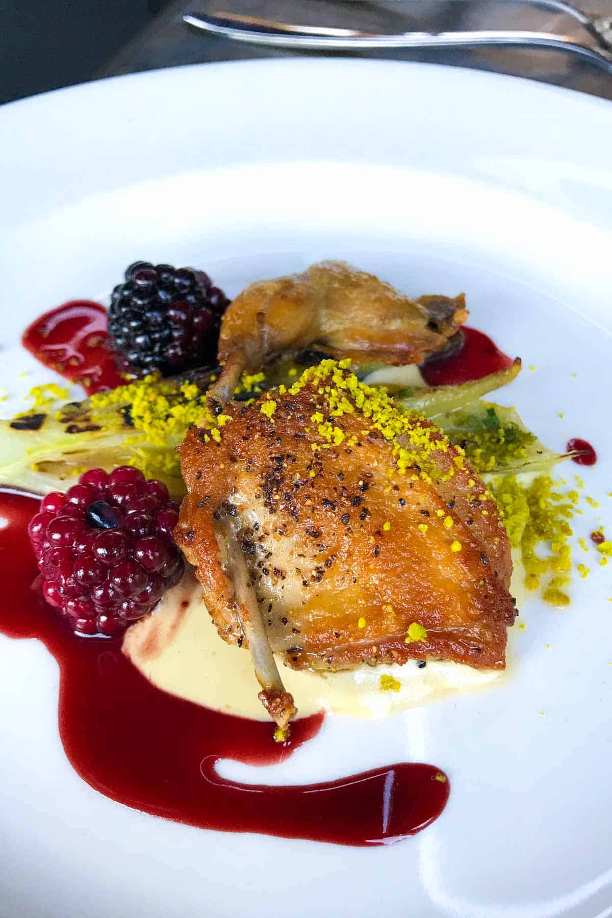 Copperleaf Brown Butter Roasted Oregon Quail Copperleaf Brown Butter Roasted Oregon Quail