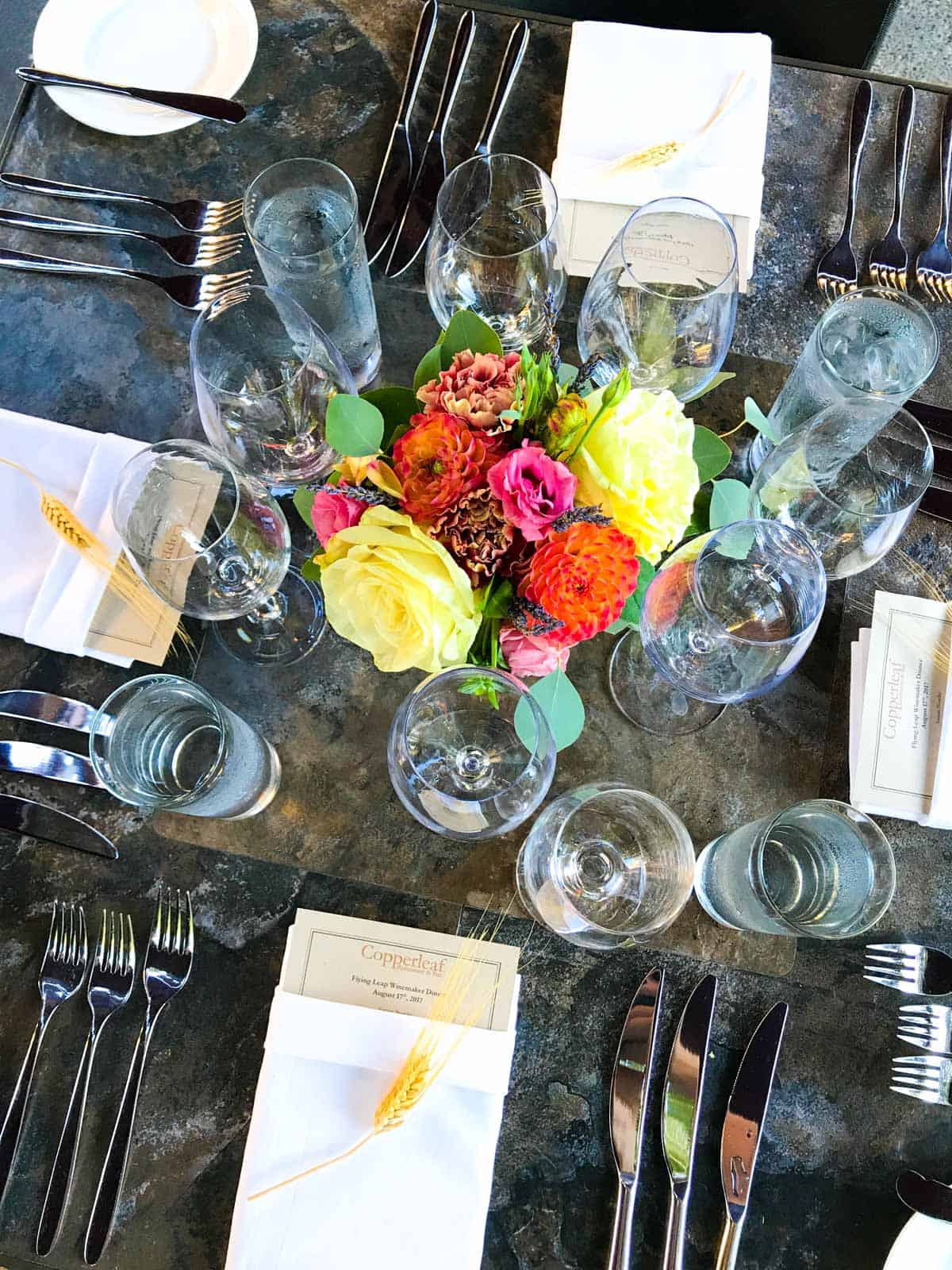 Copperleaf restaurant summertime dining series Copperleaf restaurant summertime dining series