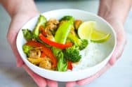 30-Minute Ginger Chicken Stir Fry Recipe with Veggies