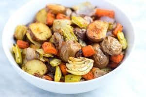 Easy Oven Roasted Vegetables Recipe