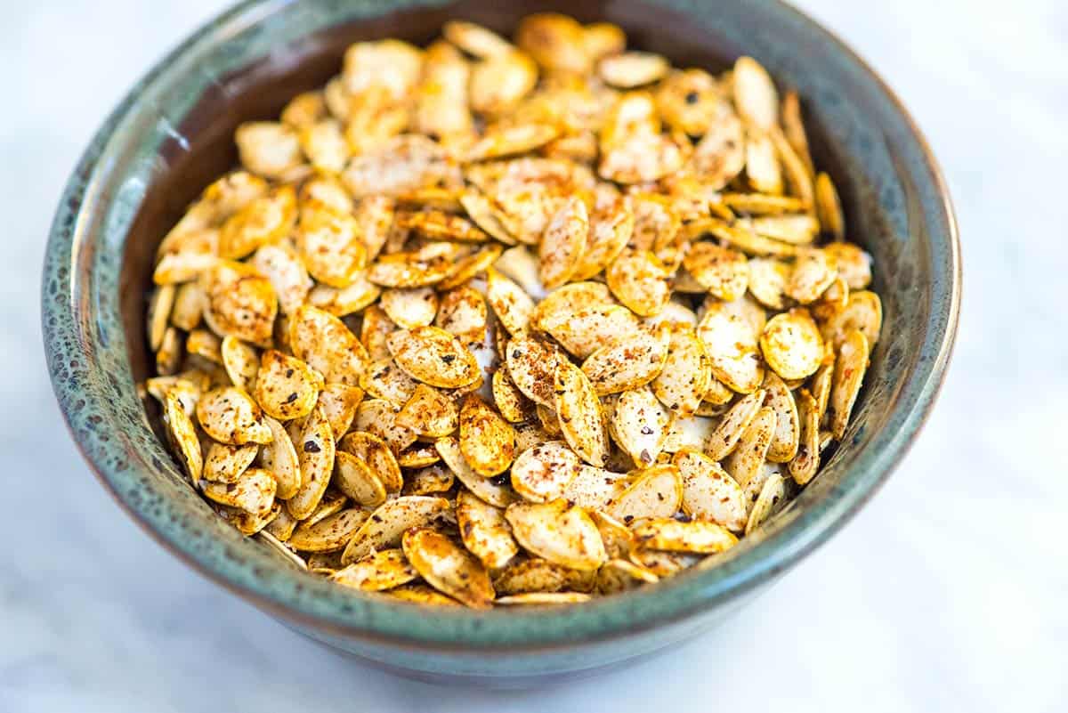 Easy Roasted Pumpkin Seeds Recipe