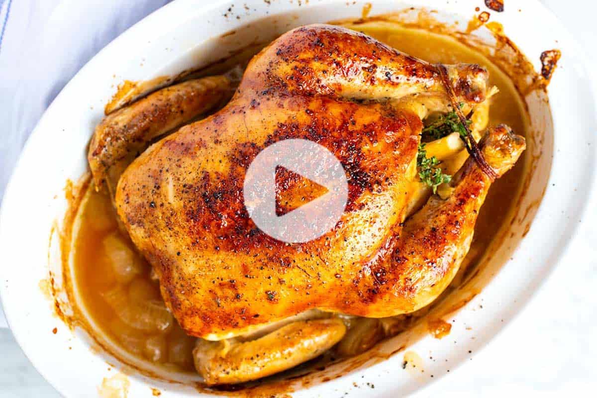 Simple Whole Roasted Chicken With Lemon,Outdoor Storage Bench Walmart Canada