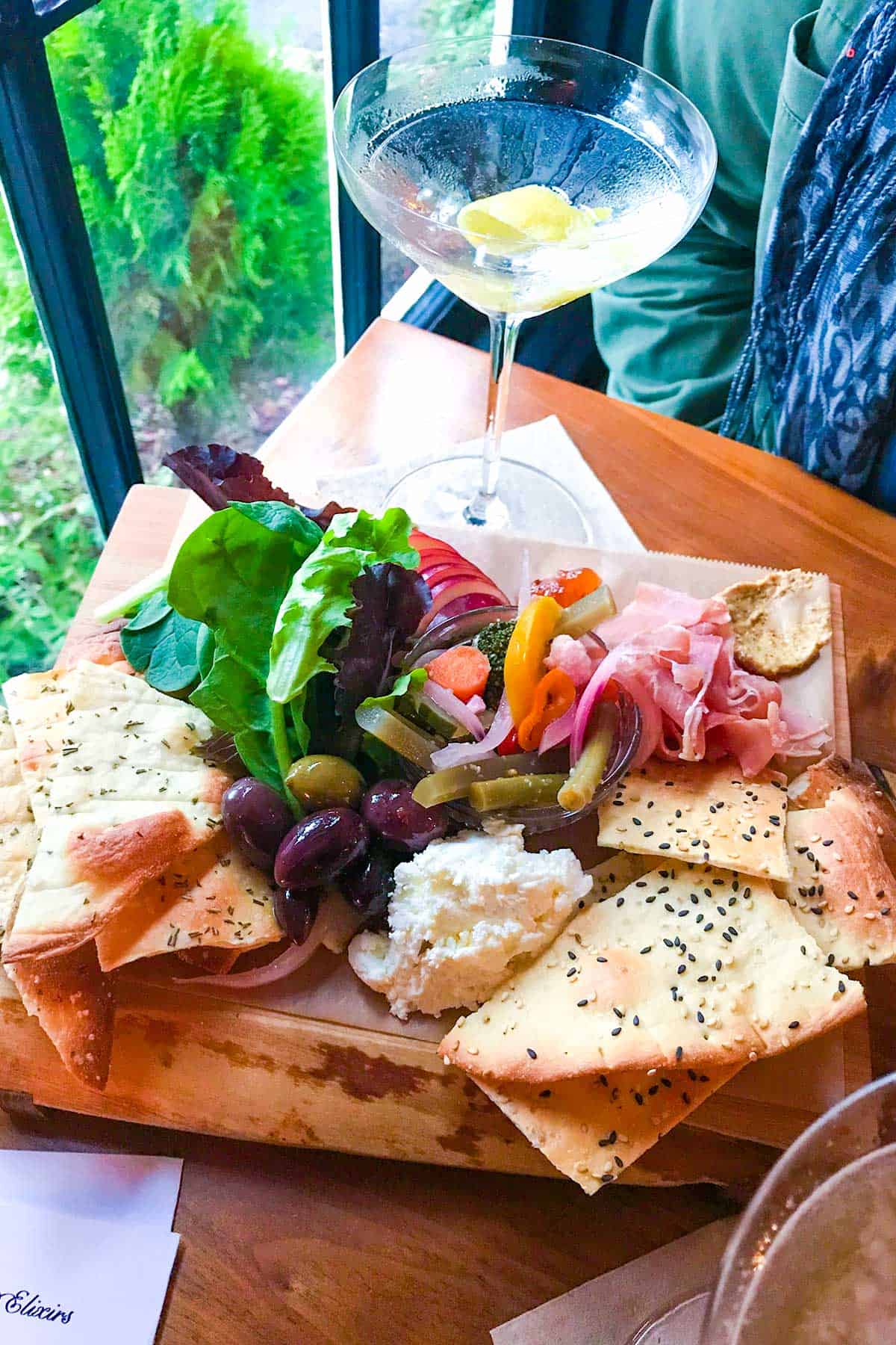 Cocktails, Cheese and Charcuterie from Barnacle on Orcas Island