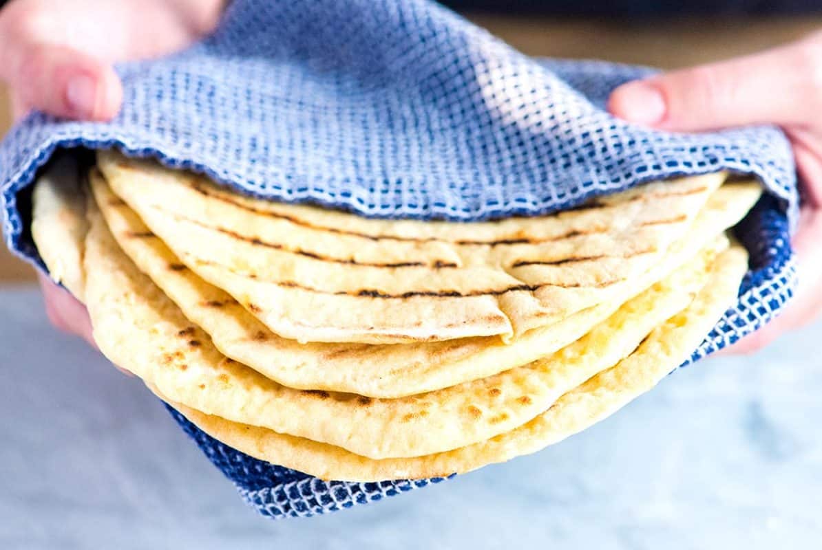 Homemade Garlic Flatbread