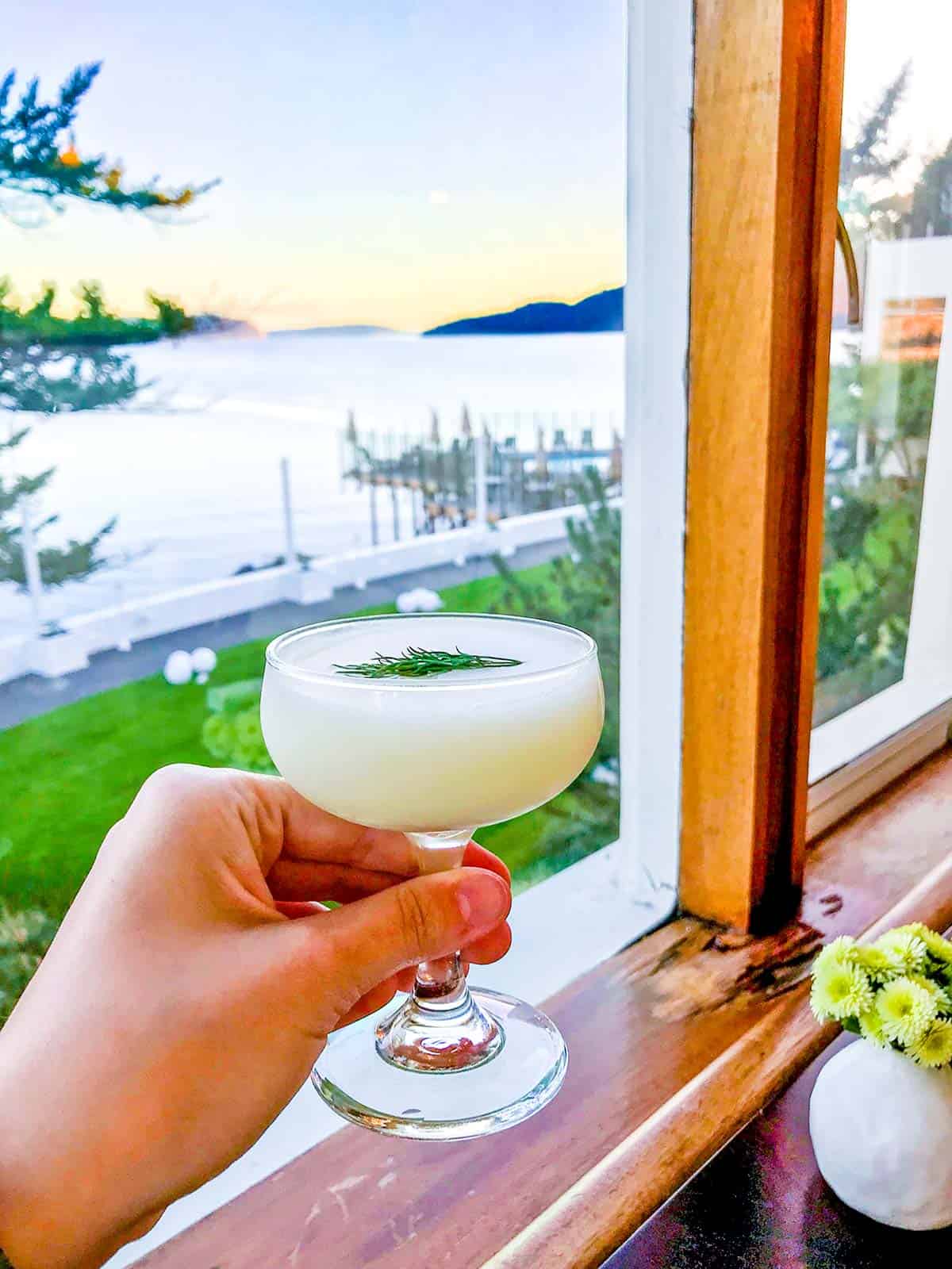 Northern Exposure Cocktail from Rosario's on Orcas Island