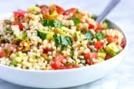 Easy Lemon and Herb Couscous Salad Recipe