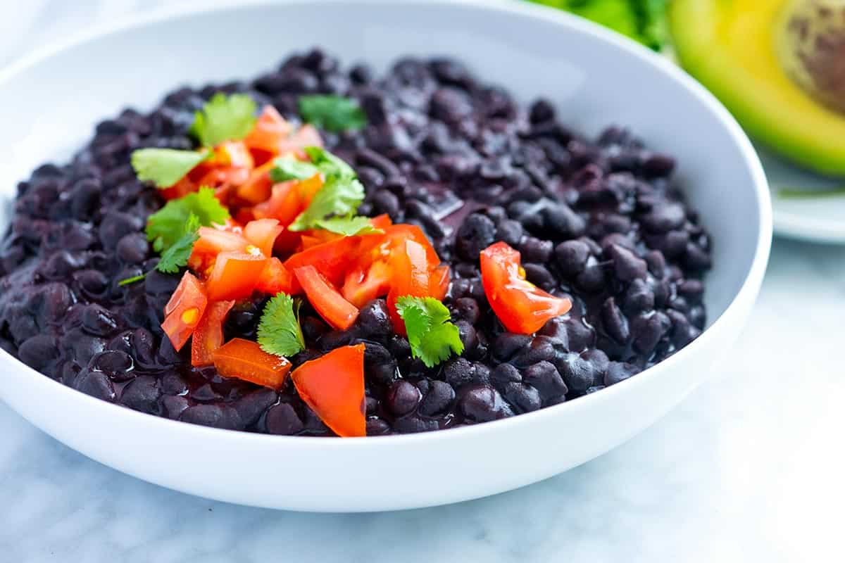 Easy Creamy Coconut Black Beans