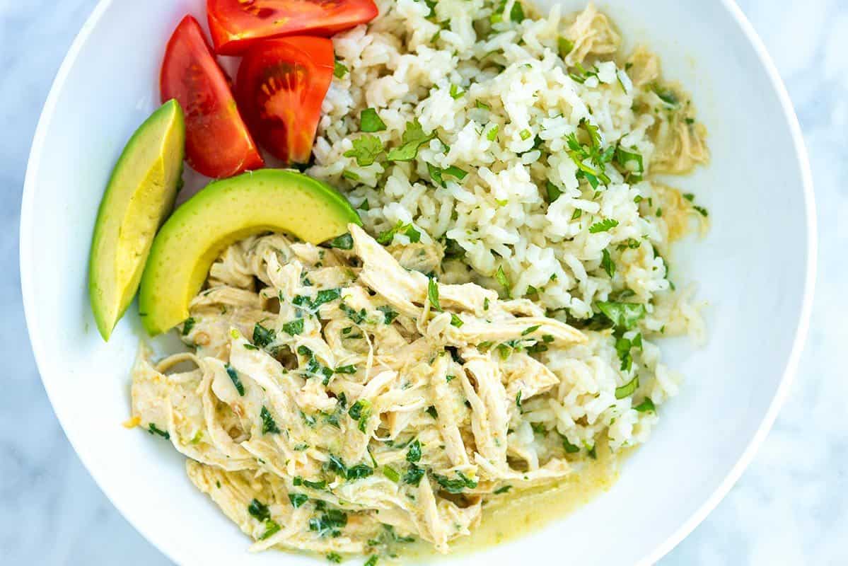 Instant Pot Salsa Verde Chicken