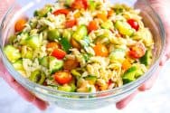 Easy Orzo Salad