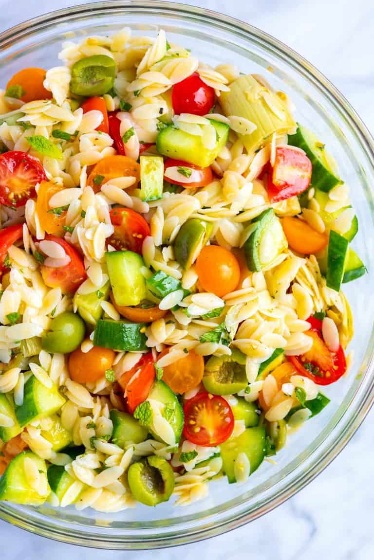Easy Orzo Salad Recipe