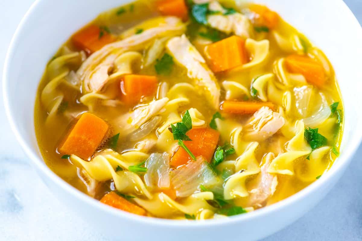 Ultra Satisfying Chicken Noodle Soup