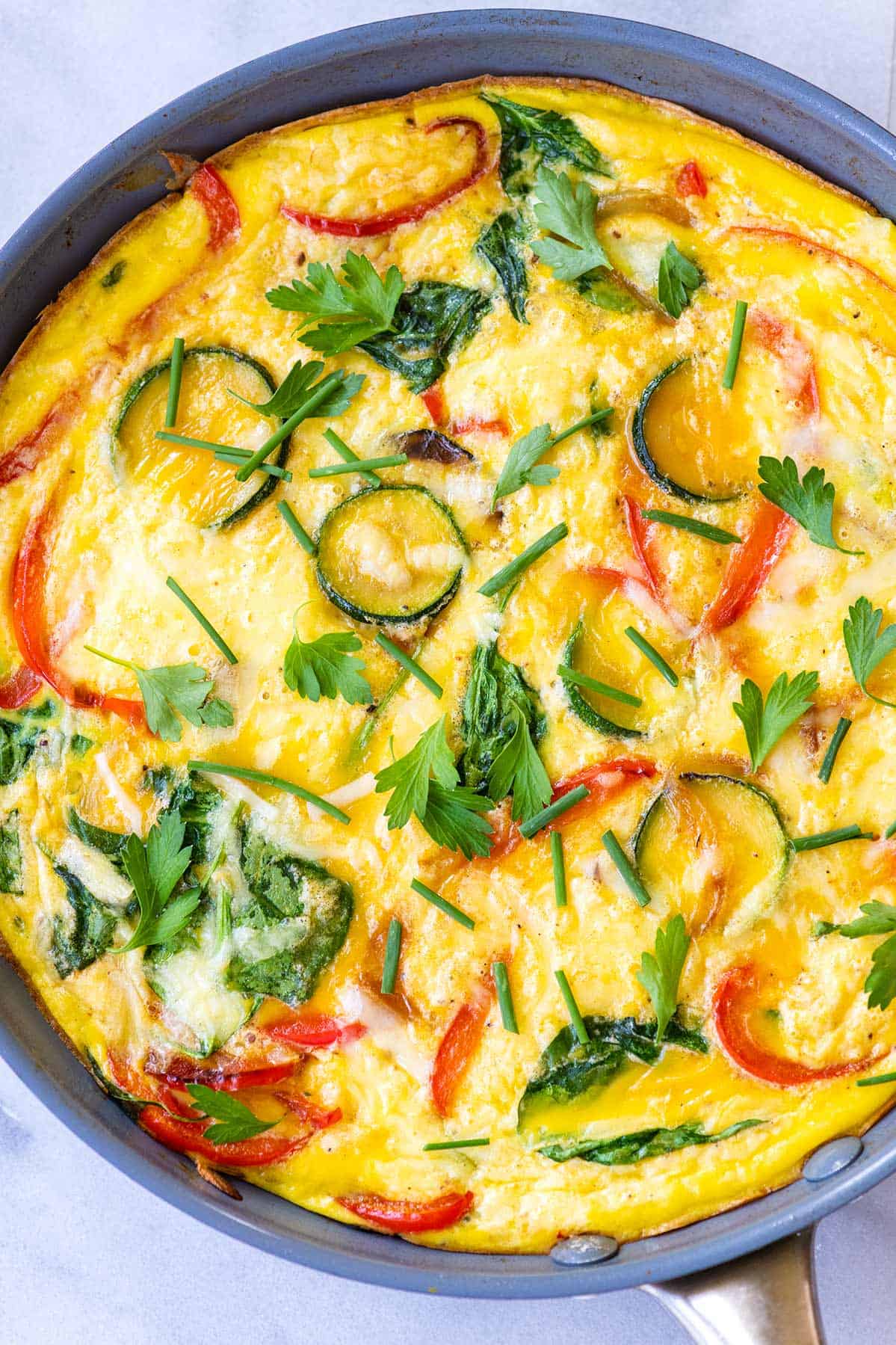 How to Make the Best Vegetable Frittata
