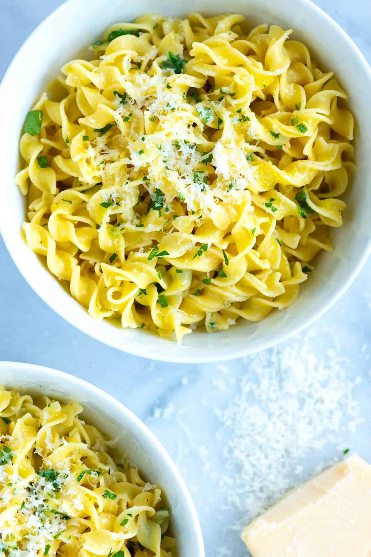 Easy Parmesan Buttered Noodles Recipe