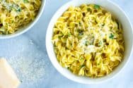 Easy Parmesan Buttered Noodles Recipe