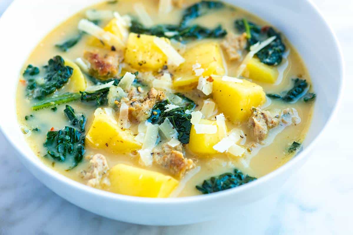 Easy Sausage Potato Soup