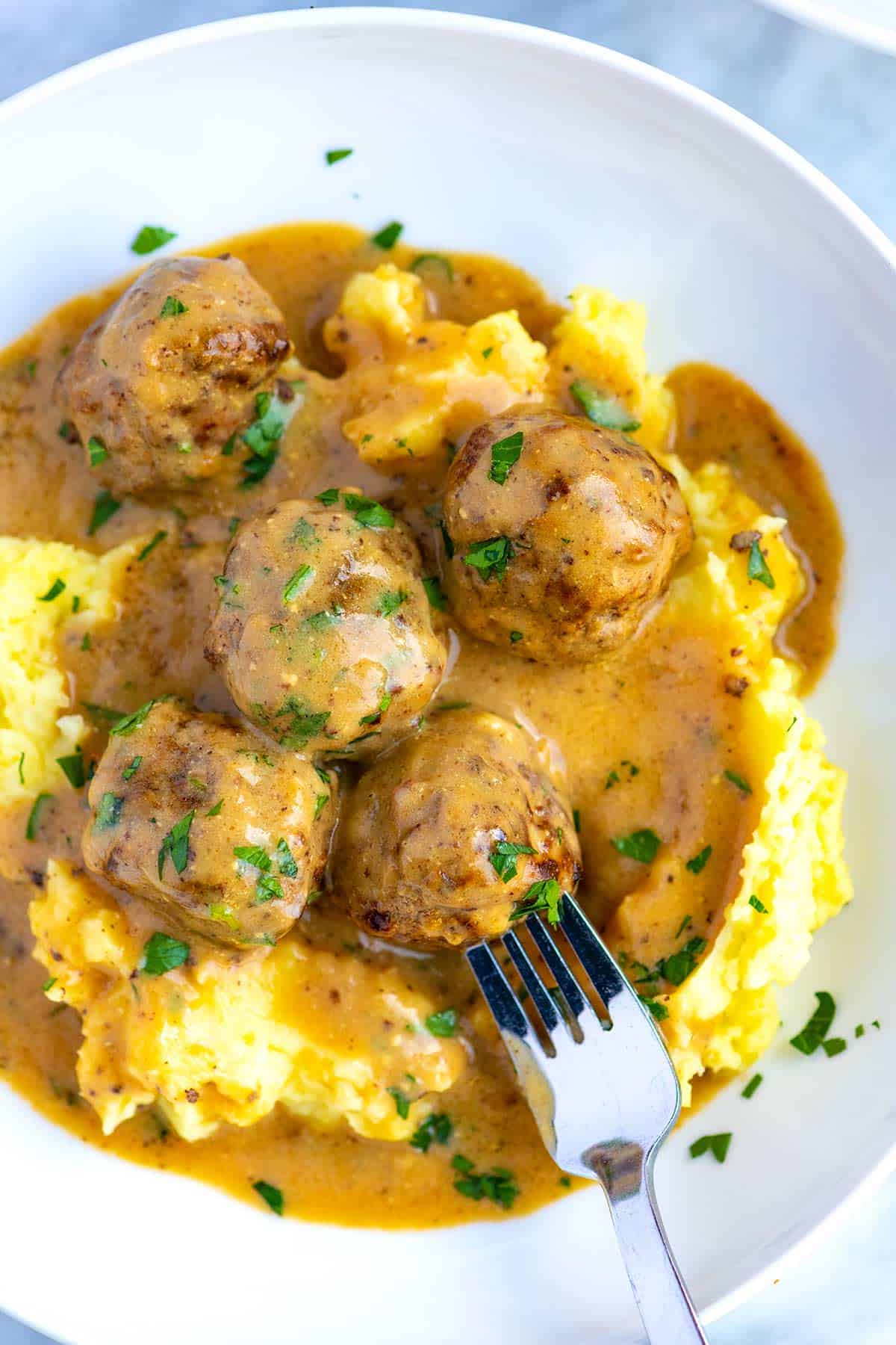 Easy Swedish Meatballs