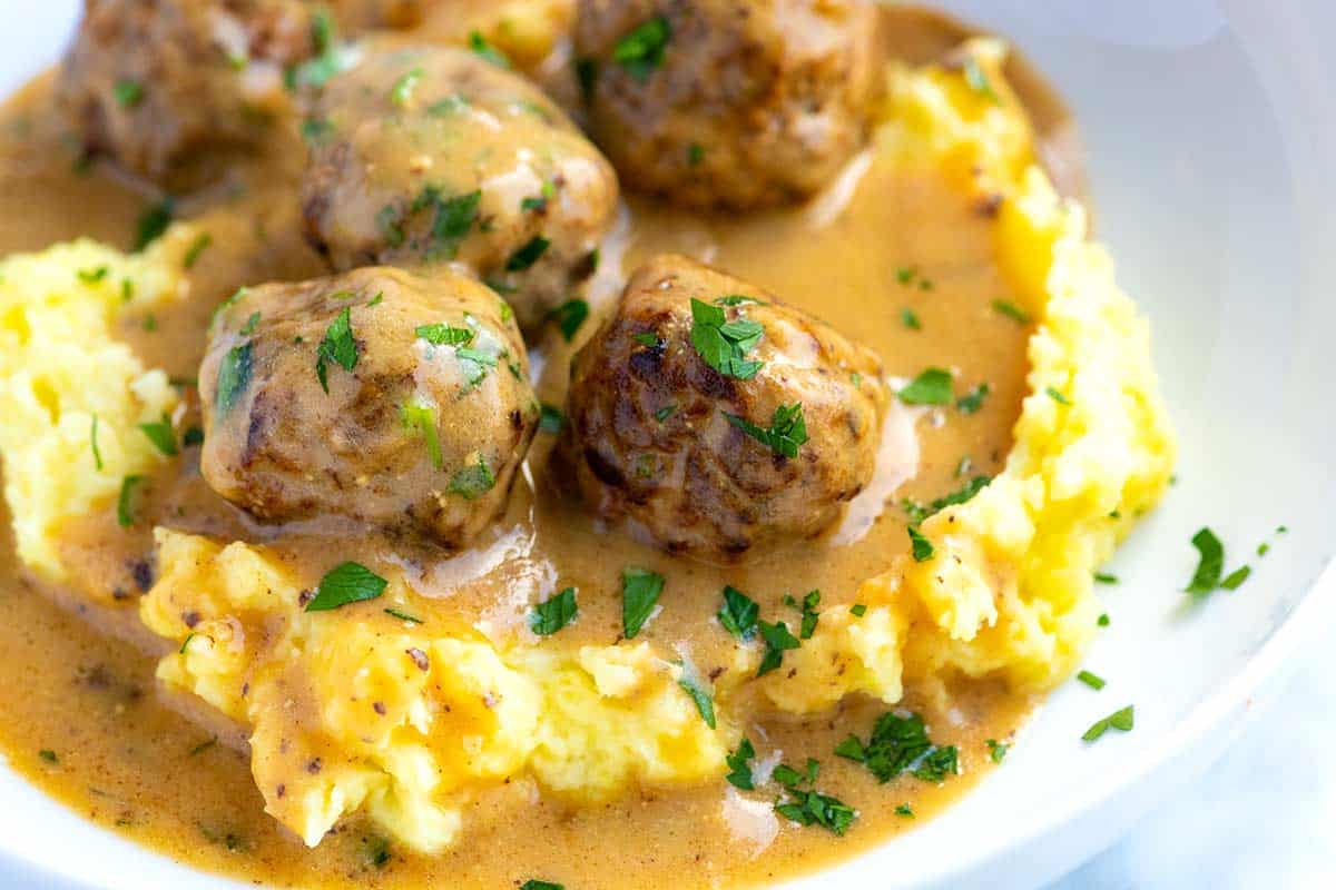 Crave-Worthy Swedish Meatballs and Gravy