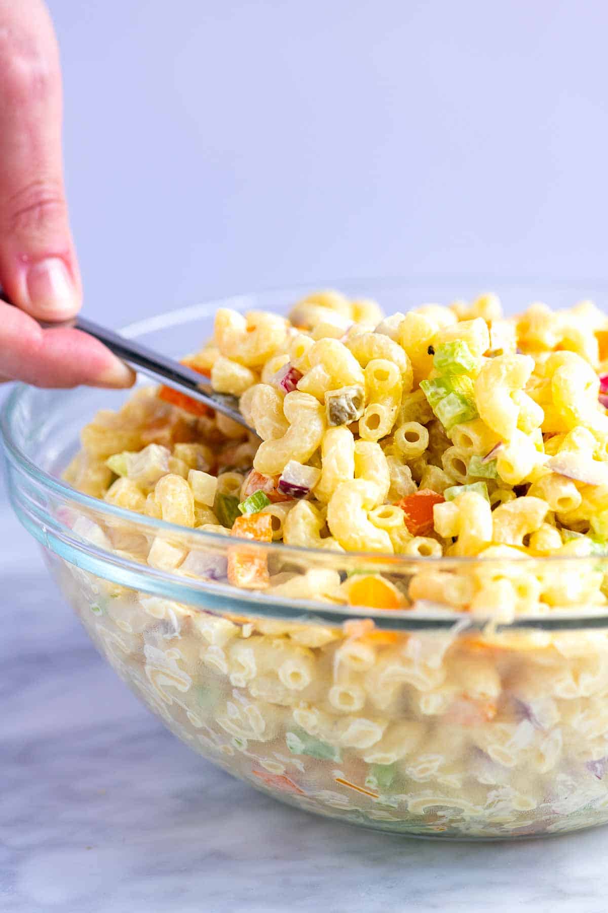 Perfect Creamy Macaroni Pasta Salad