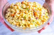 Creamy Macaroni Pasta Salad