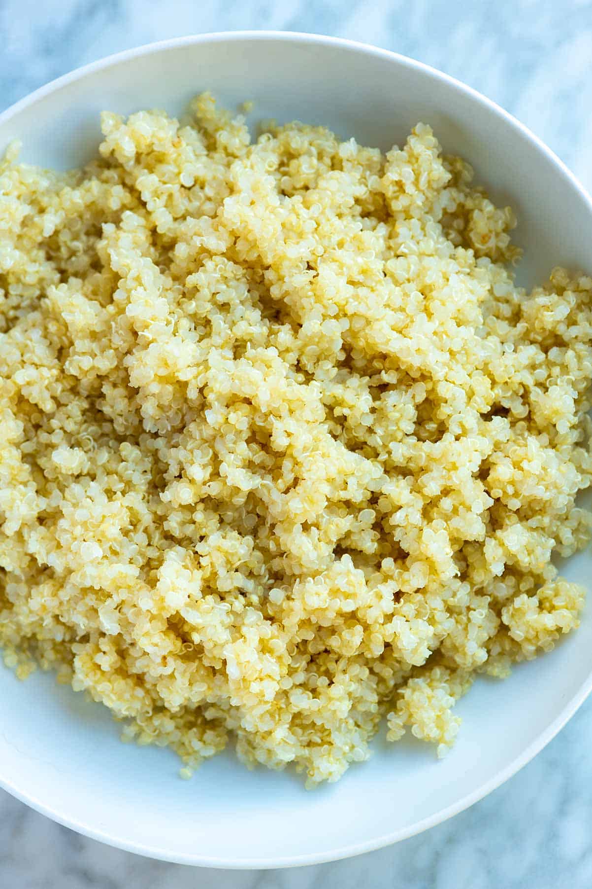 Bowl of Cooked Quinoa