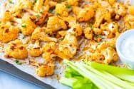 Easy Baked Buffalo Cauliflower Wings Recipe