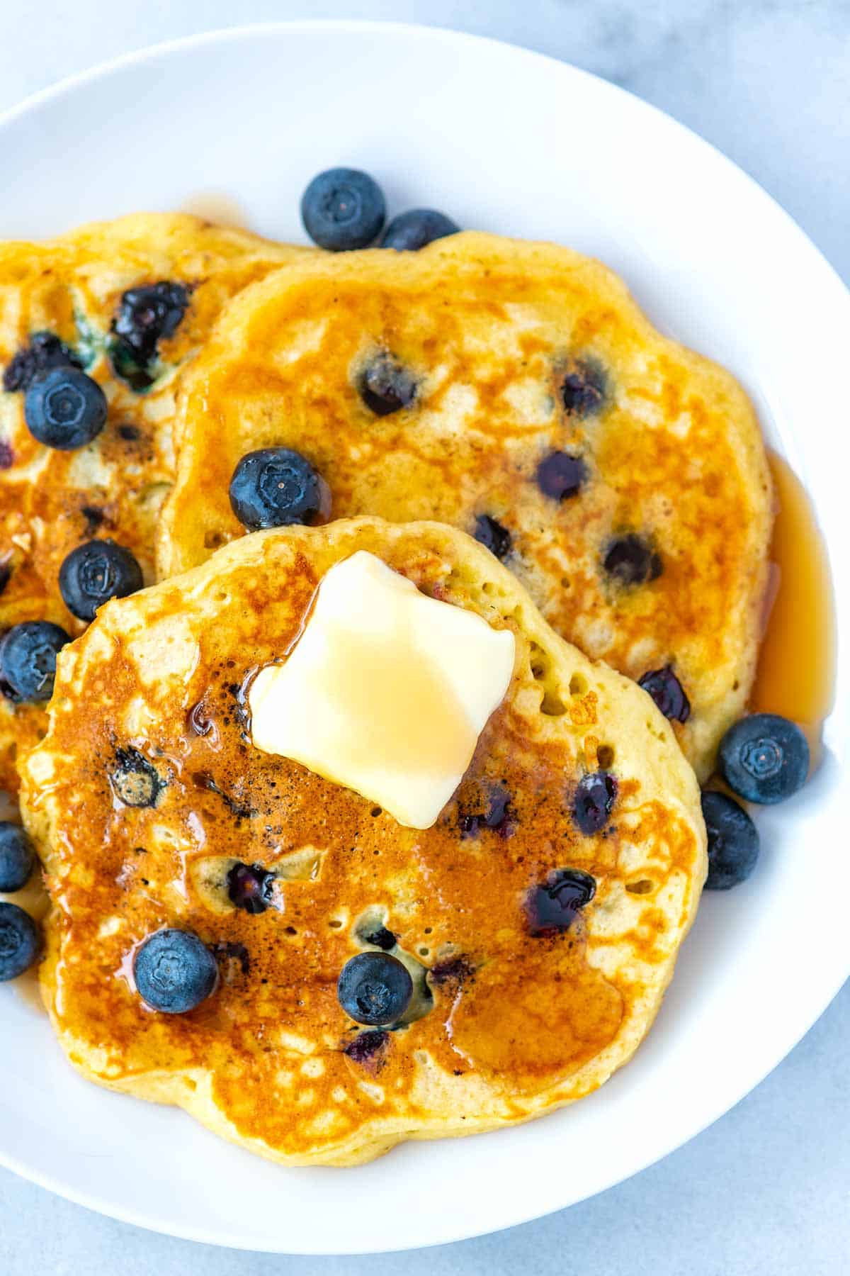 How to Make the Best Blueberry Pancakes.