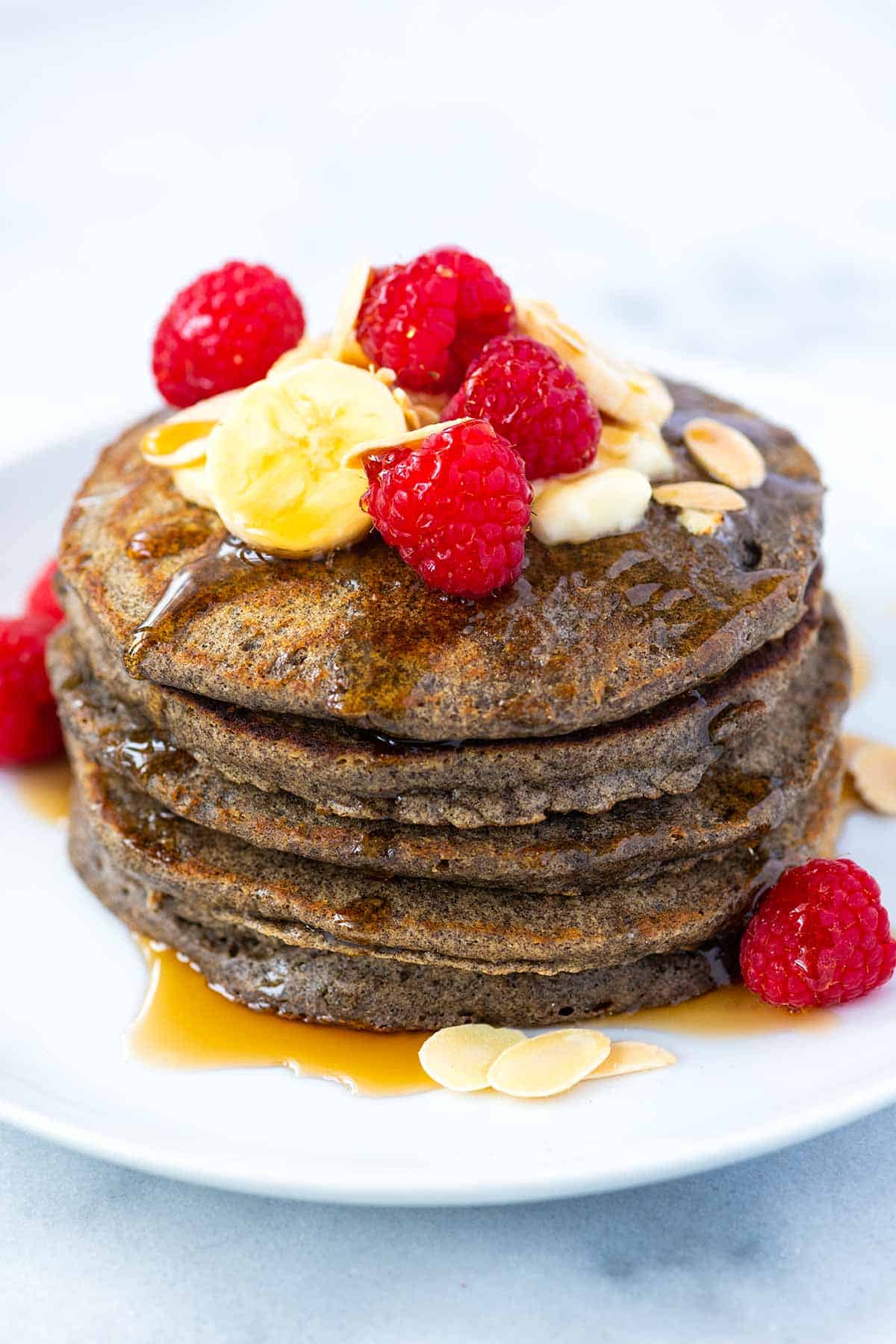 Easy Fluffy Buckwheat Pancakes