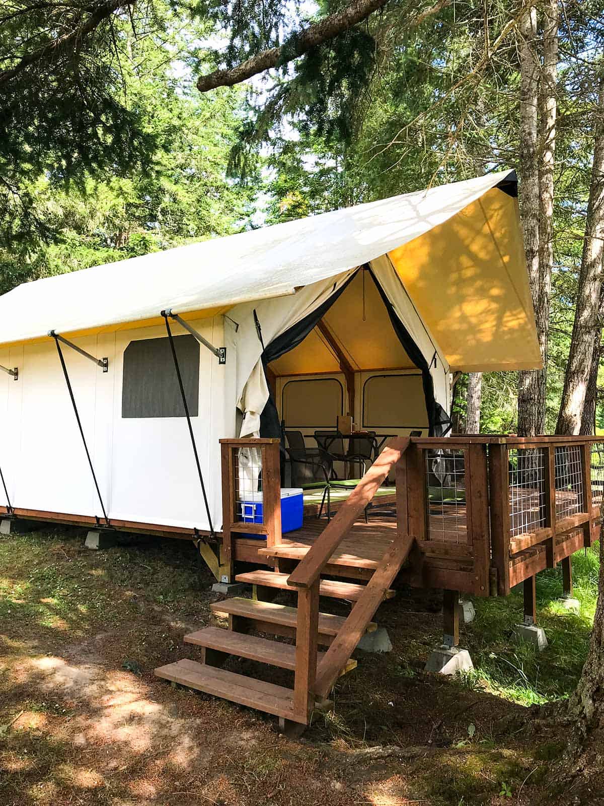 Lakedale Resort Glamping Canvas Cabin