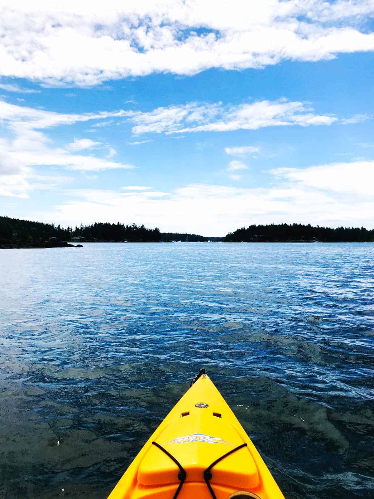 Kayaking at Roche Harbor, San Juan Island