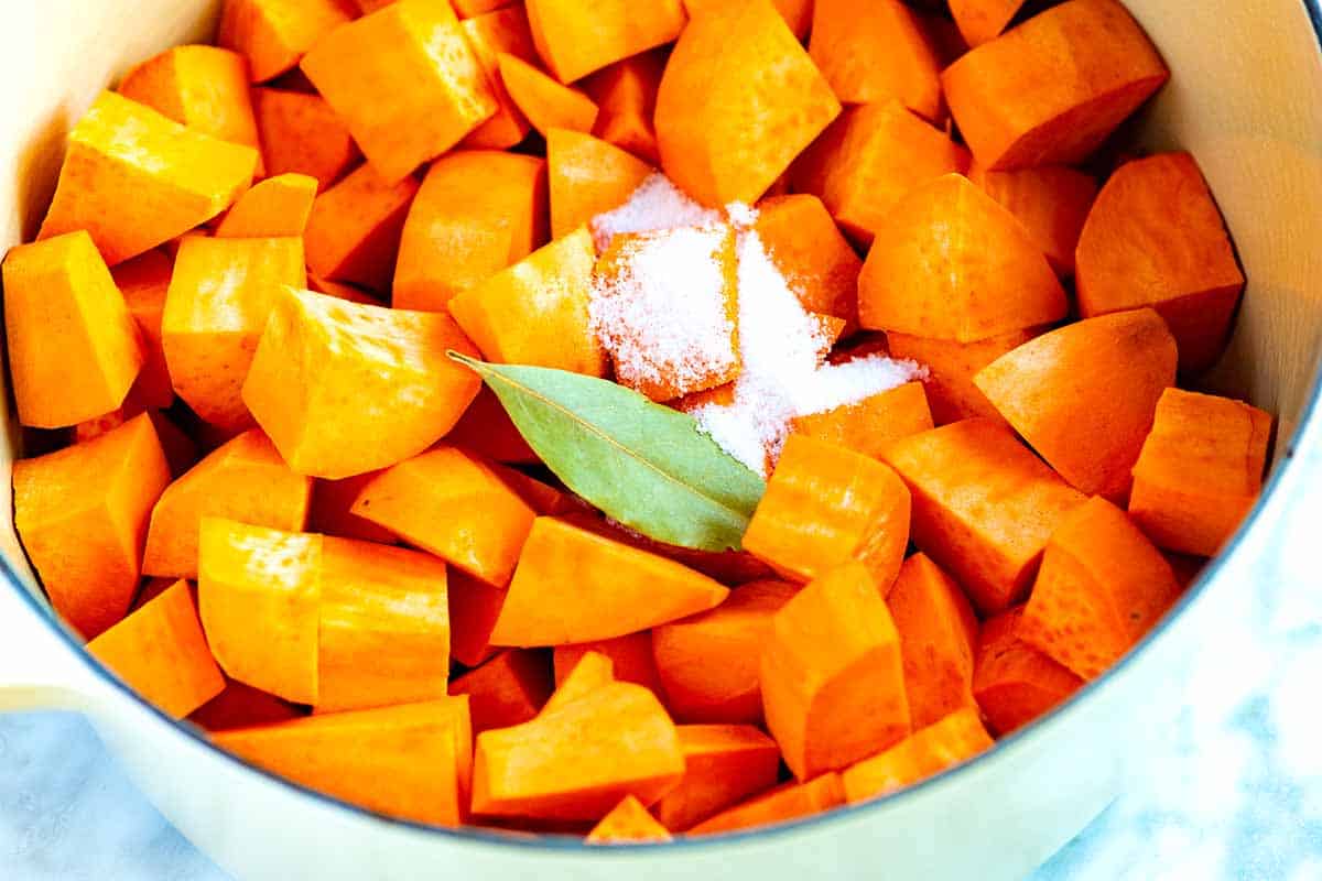 The Best Way to Cook Sweet Potatoes For Mashing