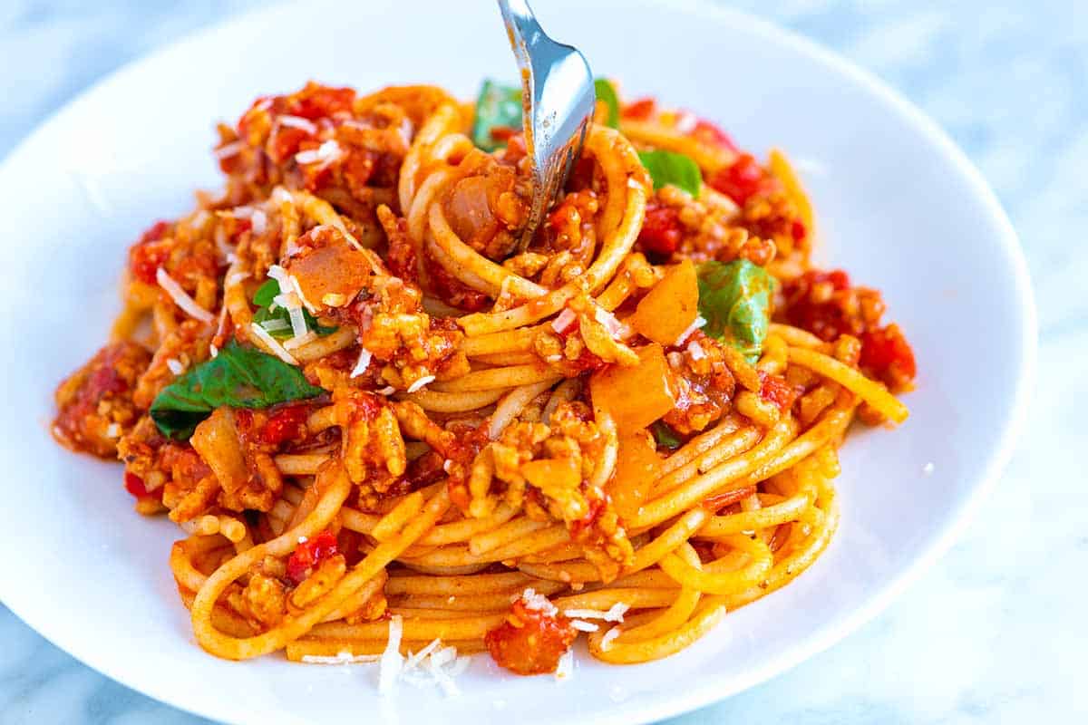 Spaghetti with Meat Sauce